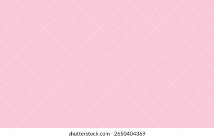 Plano de fundo do padrão de grade rosa. Plano de fundo de padrão contínuo.