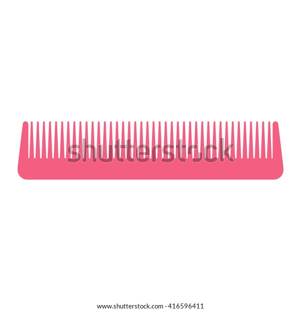 pink hair comb