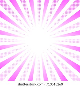 pink halftone effect vector illustration