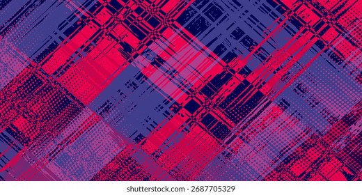 Pink halftone on white background navy. Vector grunge orange glitter abstract natural simple