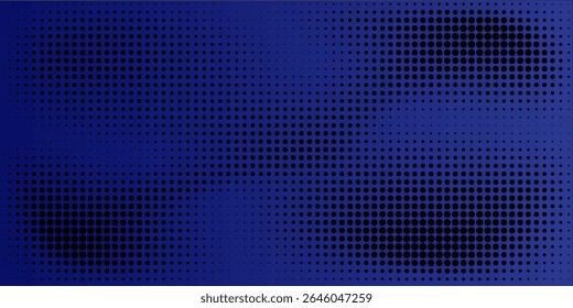 Pink halftone pattern. Retro comic gradient background. Rose pixelated dotted texture overlay. background blue