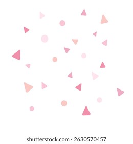 pink hand drawn festive decorative glitter.