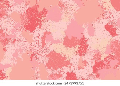 Pink hand painted grunge texture, makeup backdrop. Pink brush stroke drops splatter texture