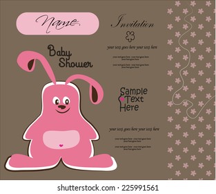 Pink Happy Bunny 