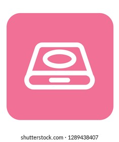 The Pink Of Hardrive icon