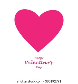 El Día de San Valentín de los Vectores rosados