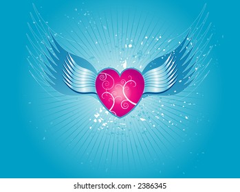 Pink heart