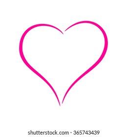 Pink heart