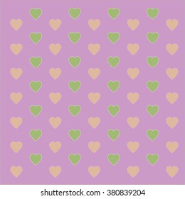 pink with heart
