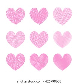 The pink heart