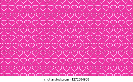 Pink Heart Background