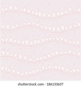 pink heart background