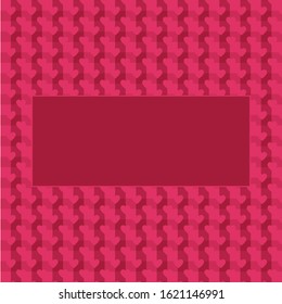 Pink heart background with empty place for text, greeting card for Valentine's day, wedding, mother's day, copy space