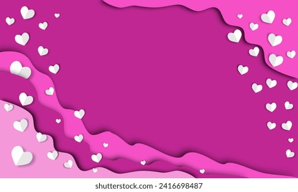 pink heart background for making Valentine's day card,wedding card. the meaning of love	