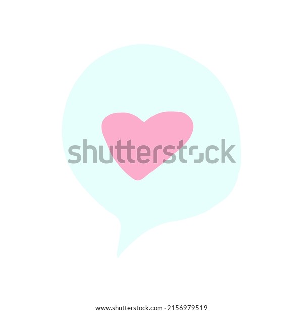 Pink Heart Bubble