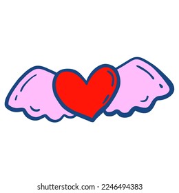 Pink heart. Elegant ornament for decoration, wedding invitation design, Valentine's day love romantic card