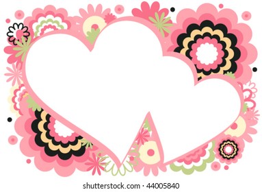 Pink Heart Frame