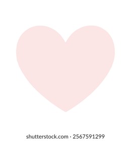 Pink heart on a white background. Perfect for Valentine s Day, romantic gifts, wedding invitations, greeting cards, posters, and love themed designs.