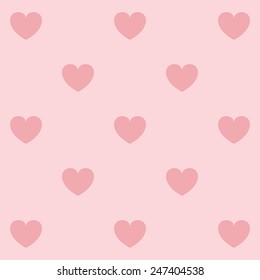 pink heart pattern 