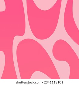 Pink Heart Patterns: Vector Tenderness