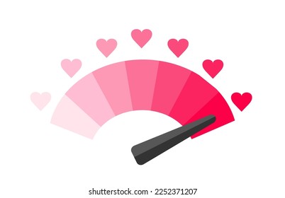 pink heart with ribbon art vector holiday love