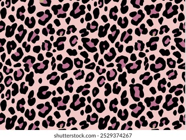 Pink heart seamless pattern vector design