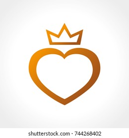 2,643 Queen crown heart shape Images, Stock Photos & Vectors | Shutterstock