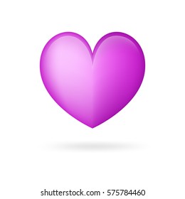 Pink heart vector background for valentines day, Vector