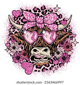 Pink Heifer Valentine Cow Lovers