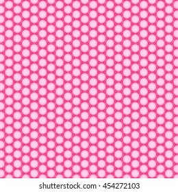 pink hexagonal  mosaic tiles