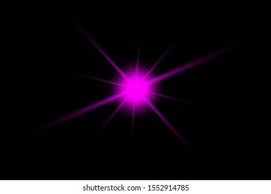 
pink highlight on a black background