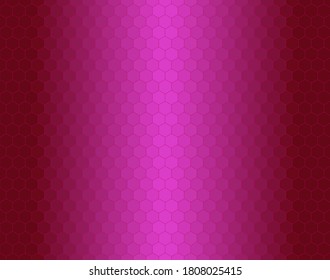 Mosaico de panal rosa. Ilustración vectorial sin inconvenientes. Sigue otros patrones de mosaico en mi colección.