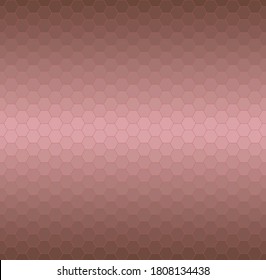 Pink honeycomb mosaic. Seamless vector illustration. Follow other mosaic patterns in my collection.