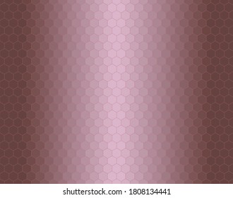 Rosa Honigwabenmosaik. Nahtlose Vektorgrafik. Folgen Sie anderen Mosaikmustern in meiner Sammlung.