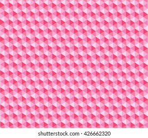 Pink honeycomb pattern background