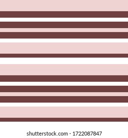Pink Horizontal striped seamless pattern background suitable for fashion textiles, graphics