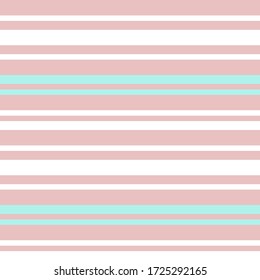 Pink Horizontal striped seamless pattern background suitable for fashion textiles, graphics