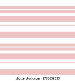 Pink Horizontal striped seamless pattern background suitable for fashion textiles, graphics
