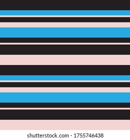 Pink Horizontal striped seamless pattern background suitable for fashion textiles, graphics
