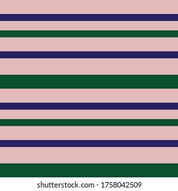 Pink Horizontal striped seamless pattern background suitable for fashion textiles, graphics