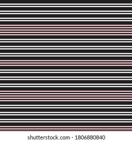 Pink Horizontal striped seamless pattern background suitable for fashion textiles, graphics