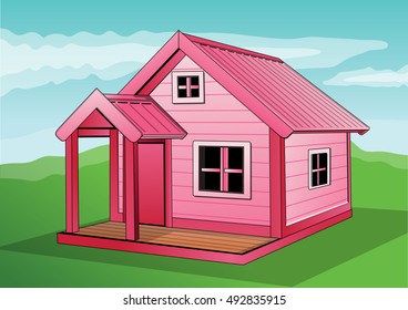 pink house