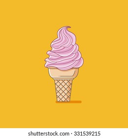 Pink Ice Cream