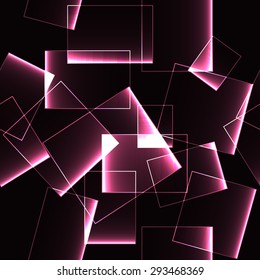 pink ice or glass blocks - seamless background