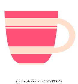 Pink Icon coffee cup  and tea