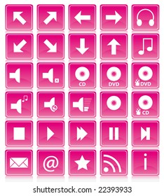 Pink Icons
