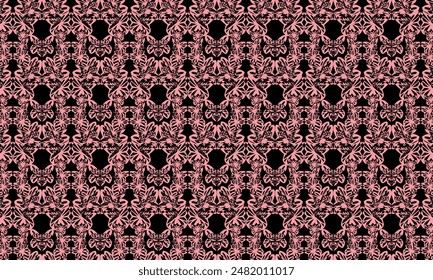 Pink Insect Abstract Wallpaper With Blur Effect