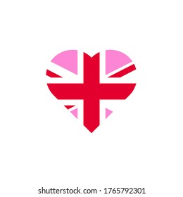 Pink Jack Symbol. Vector Illustration