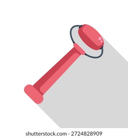 Massageador de rolo de jade rosa para reduzir rugas e melhorar a elasticidade da pele, promovendo drenagem linfática