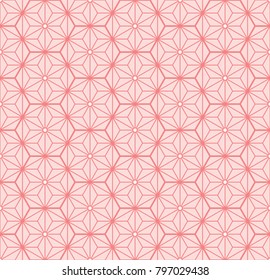 Japanese Pattern Vector Cherry Blossom Style Stock Vector (Royalty Free ...